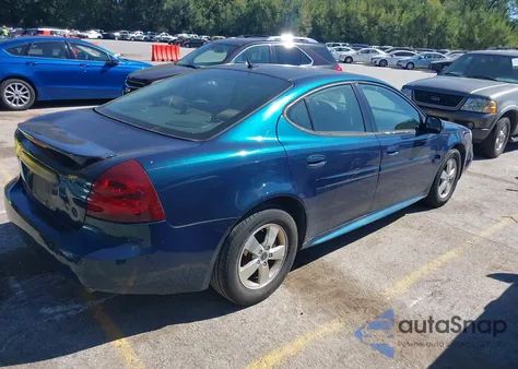 2006 Pontiac Grand Prix z USA, uszkodzony, nr VIN 2G2WP552761217687